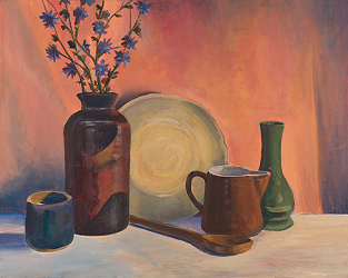 Still-Life with a Yellow Dish